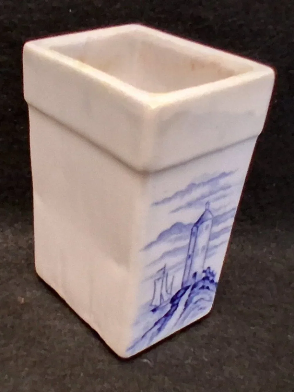 Rare (1920s-40s) Vintage Delftware Cloves Spice Jar Replacement Made in Germany